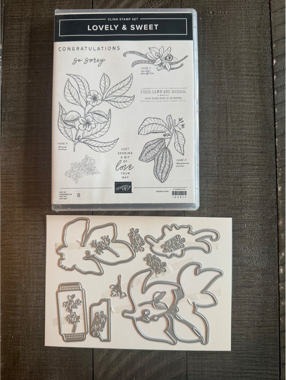 Stampin’ Up Lovely & Sweet stamp set and Lovely & Sweet Dies